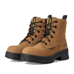 Skechers Women's 8 Foxgrove‎ Comp Toe Industrial Shoes Sneakers Non Metallic New